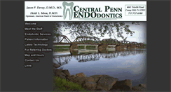 Desktop Screenshot of centralpennendo.com