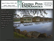 Tablet Screenshot of centralpennendo.com